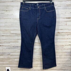 ST. JOHNS BAY BOOTCUT JEANS SIZE 16 PETITE